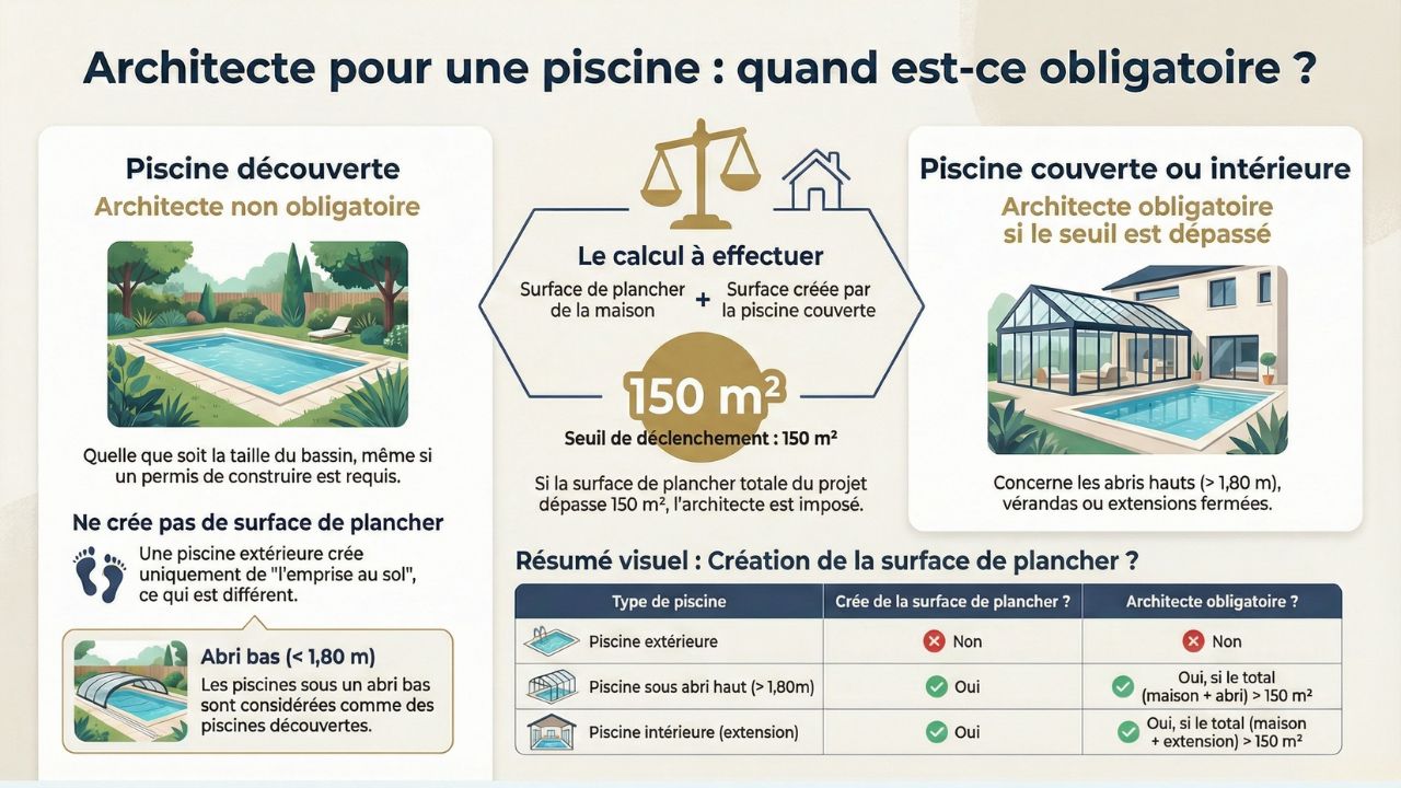 Architecte et piscine priv&eacute;e  ce que dit vraiment la loi (et ce qu'elle ne dit pas)