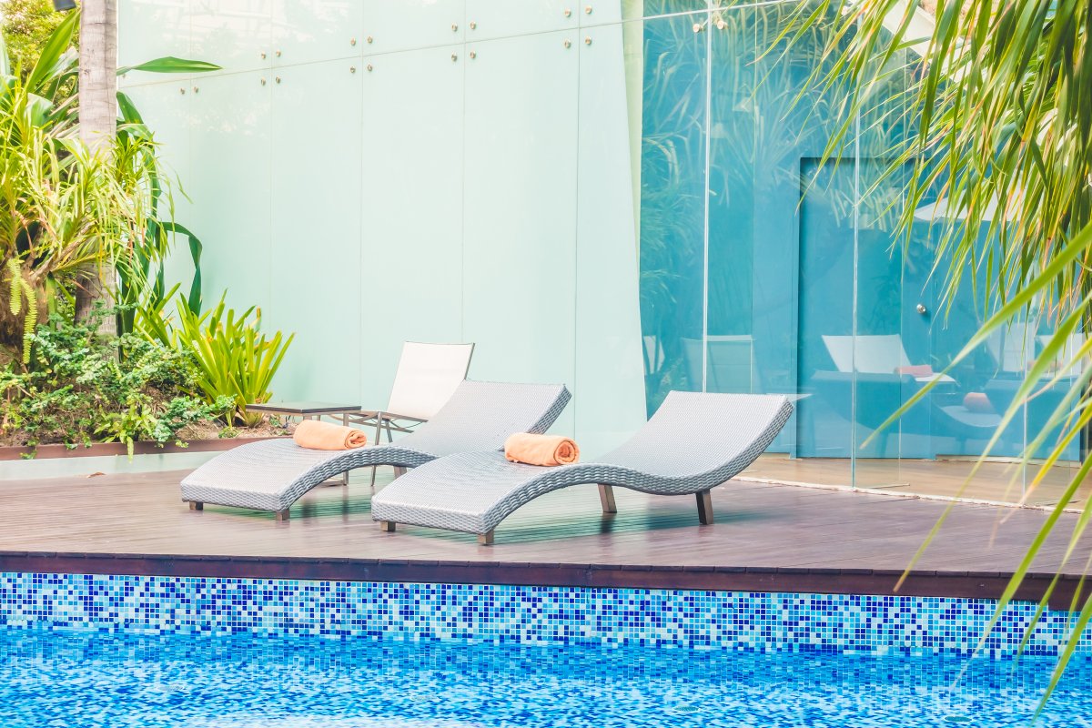 Piscine carrelée